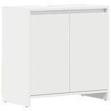 Vidaxl badkamerkast 60x33x61 cm bewerkt hout wit