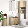 Vidaxl badkamerkast 60x33x60 cm bewerkt hout sonoma eikenkleurig