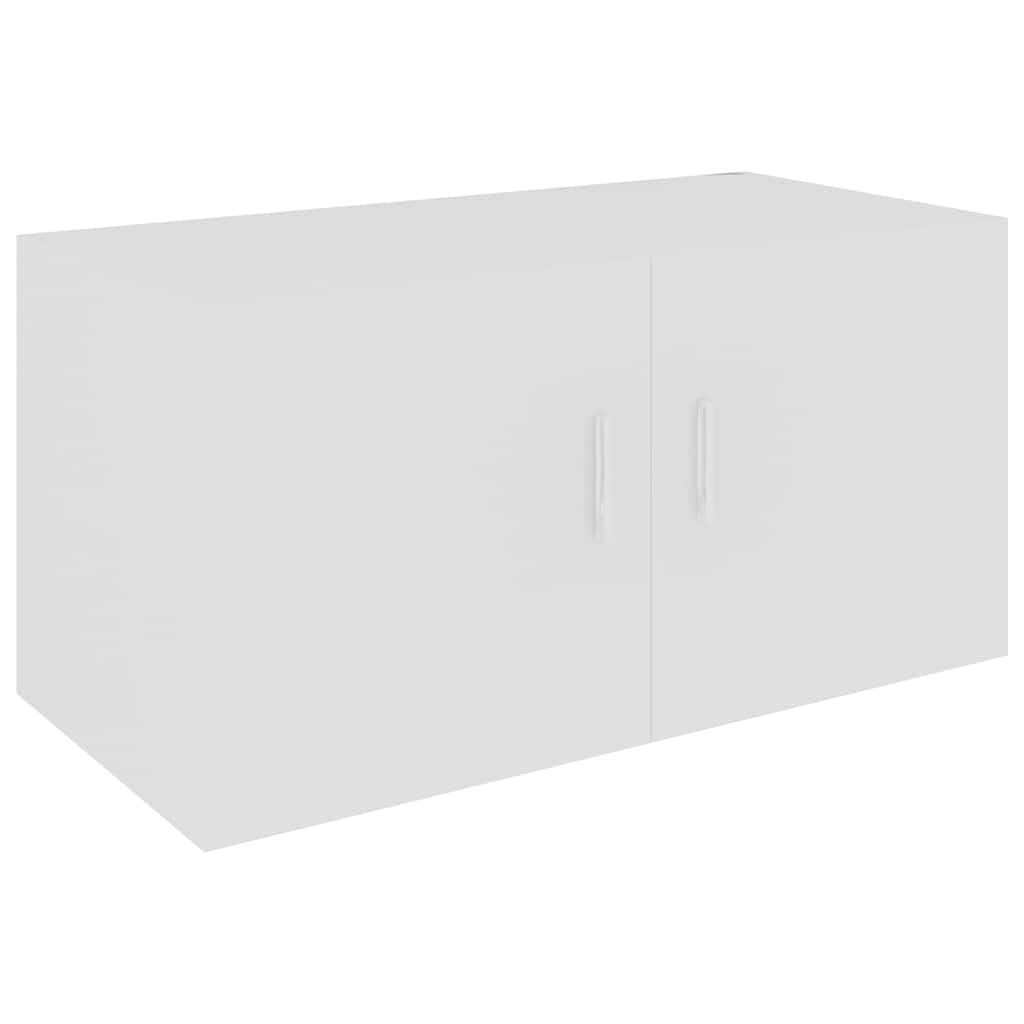 Vidaxl hangkast 80x39x40 cm bewerkt hout wit