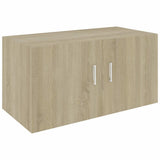 Vidaxl hangkast 80x39x40 cm bewerkt hout sonoma eikenkleurig