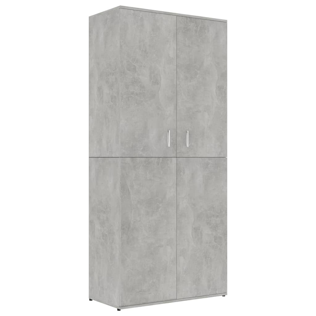 Vidaxl Schong Cabinet 80x39x178 cm veraarbechte Holzkonkurrte Präis