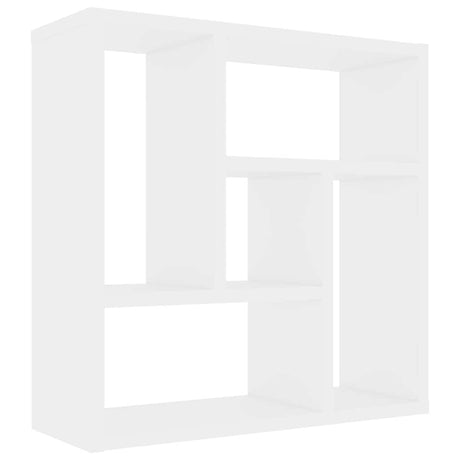 Vidaxl wandschap 45x16x45 cm bewerkt hout wit