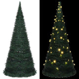 Vidaxl Kunstkerstboom with lighting pop-up 210 cm green