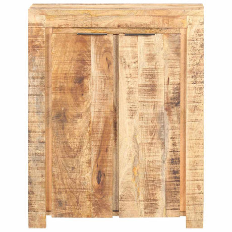 Vidaxl dressoir 59x33x75 cm ruw mangohout