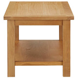 Vidaxl salontafel 90x45x40 cm massief eikenhout