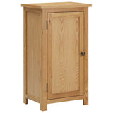 Vidaxl kast 45x32x85 cm massief eikenhout