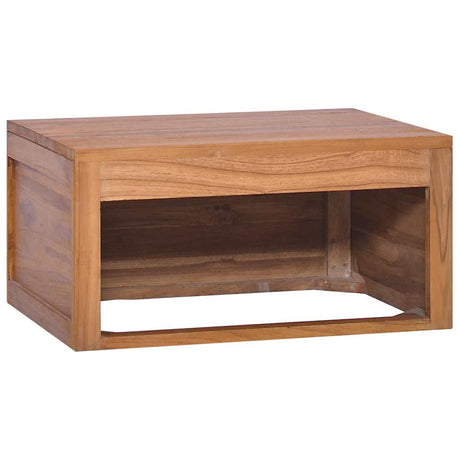 Vidaxl badkamerwandkast 60x45x30 cm massief teakhout