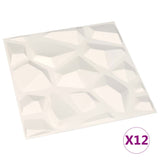 Vidaxl wandpanelen 12 st 3d 3 m² 0,5x0,5 m