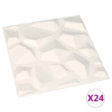 Panele ścienne vidaxl 24 ST 3D 6 m² 0,5x0,5 m