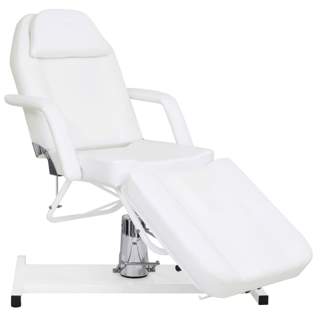 Vidaxl Massage Tabel 180x62x (87-112) CM White