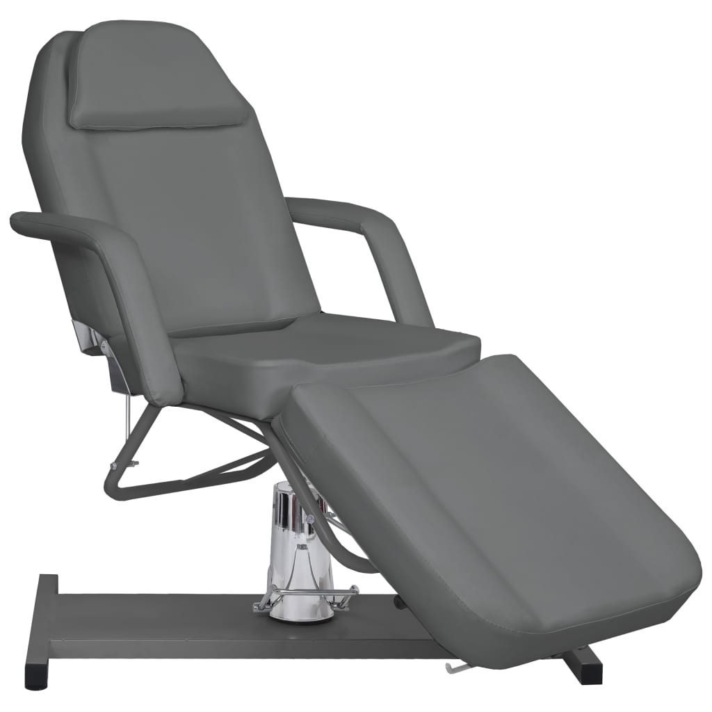 Vidaxl Massage Table 180x62X (87-112) CM šedá