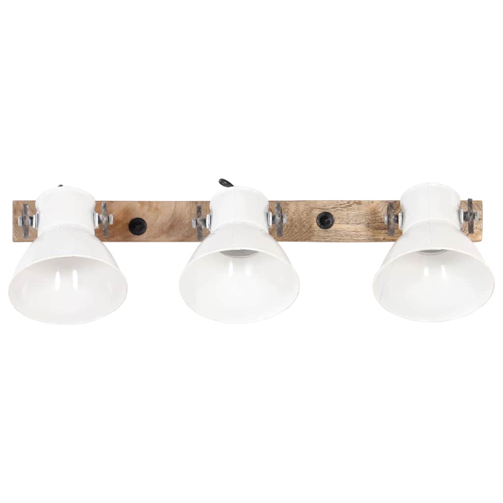 Vidaxl wandlamp industrieel e27 65x25 cm wit