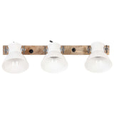 Vidaxl wandlamp industrieel e27 65x25 cm wit