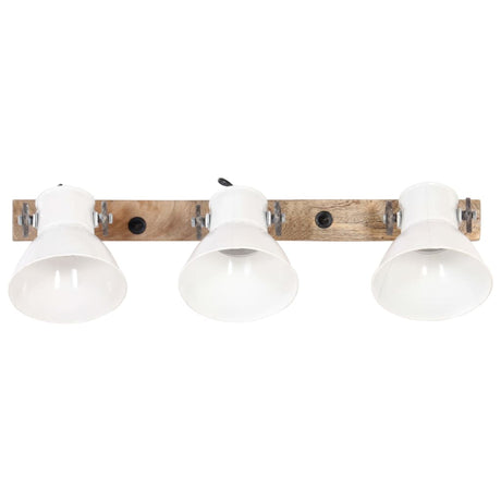 Vidaxl wandlamp industrieel e27 65x25 cm wit