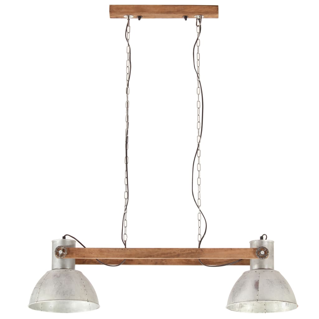 Vidaxl Hanging Lamp Industrial 25 W E27 109 cm stříbrné barvy