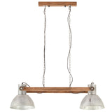 Vidaxl Hanging Lamp Industrial 25 W E27 109 cm sølvfarvet