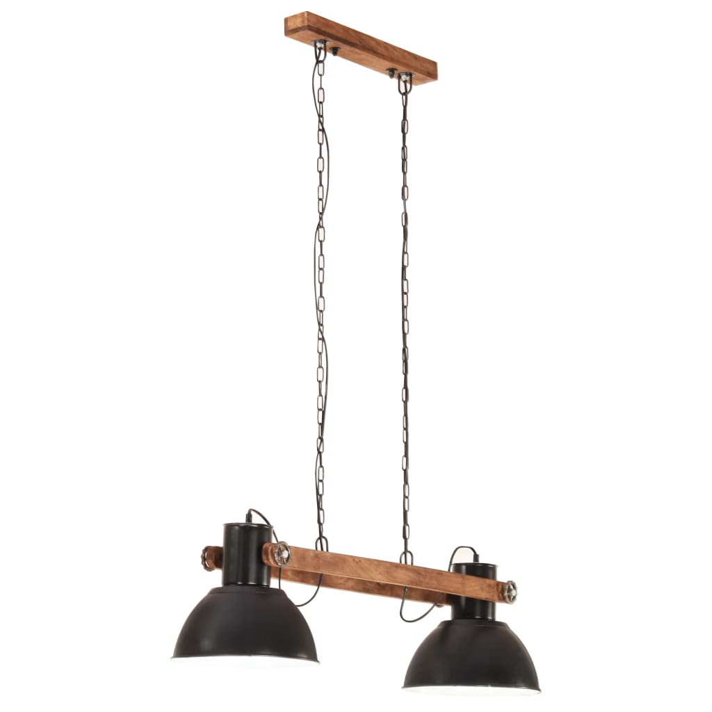 Vidaxl Hanging Lamp Industrial 25 W e27 109 cm noir