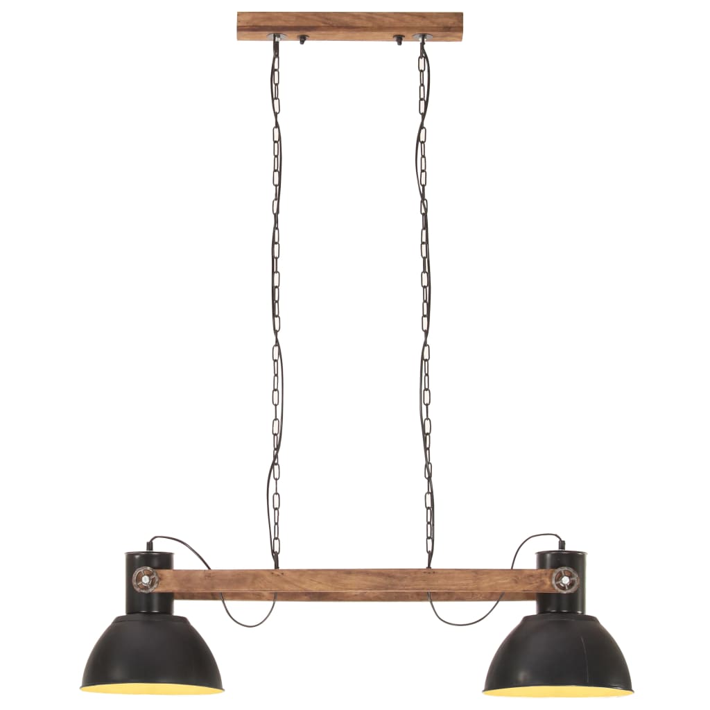 Vidaxl Hanging Lamp Industrial 25 W e27 109 cm svart