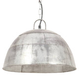 Lampa wisząca vidaxl Industrial vintage runda 25 W e27 41 cm srebrna kolor