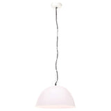 Vidaxl hanglamp industrieel vintage rond 25 w e27 41 cm wit