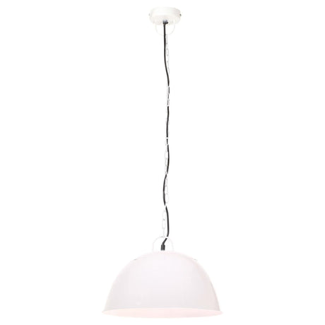 Vidaxl hanglamp industrieel vintage rond 25 w e27 41 cm wit