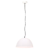 Vidaxl hanglamp industrieel vintage rond 25 w e27 41 cm wit