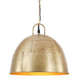 Vidaxl hanglamp industrieel vintage rond 25 w e27 31 cm messingkleurig
