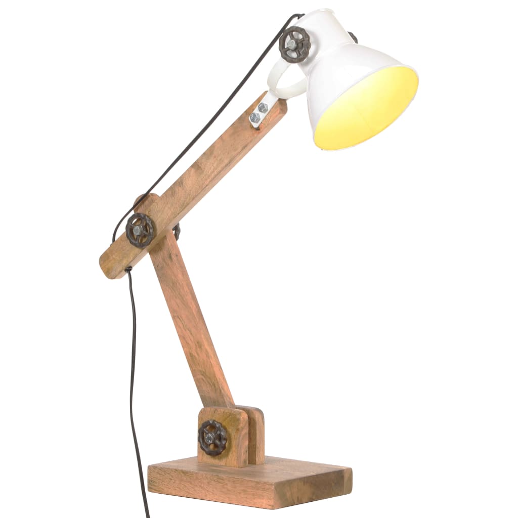 Vidaxl Desk Lamp Industrial Around E27 58x18x90 cm blanc