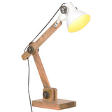 Vidaxl Desk Lamp Industrial Around E27 58x18x90 cm blanc