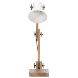 Vidaxl Desk Lamp Industrial runt E27 58X18X90 CM VIT