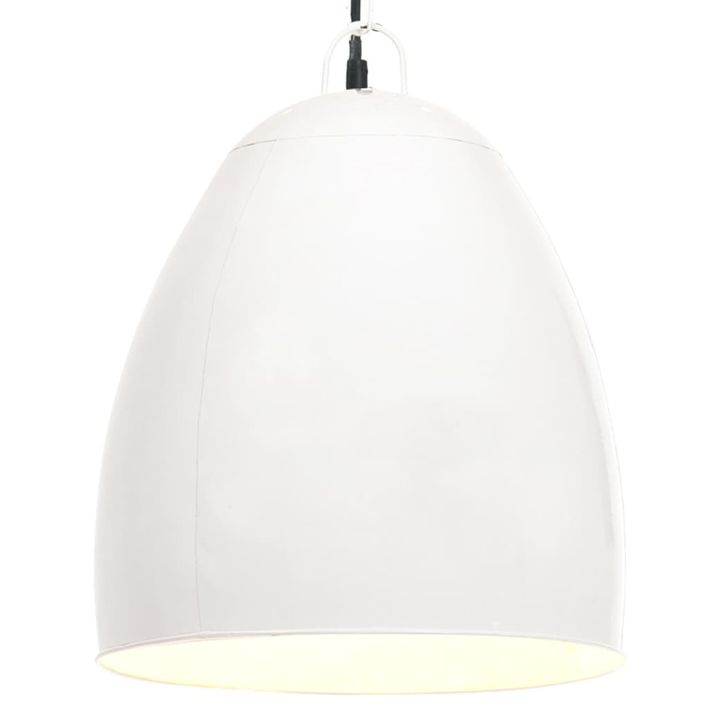 Bidaxl hängande lampa industriell cirka 25 w e27 42 cm vit