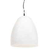 Vidaxl Hanging Lamp Industrial um 25 W e27 42 cm Weiß