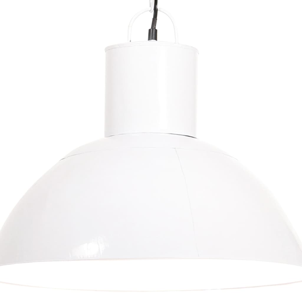 Lampka wisząca Vidaxl około 25 W E27 48 cm biała