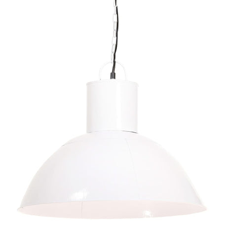 Vidaxl hanglamp rond 25 w e27 48 cm wit