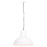 Vidaxl hanglamp rond 25 w e27 48 cm wit