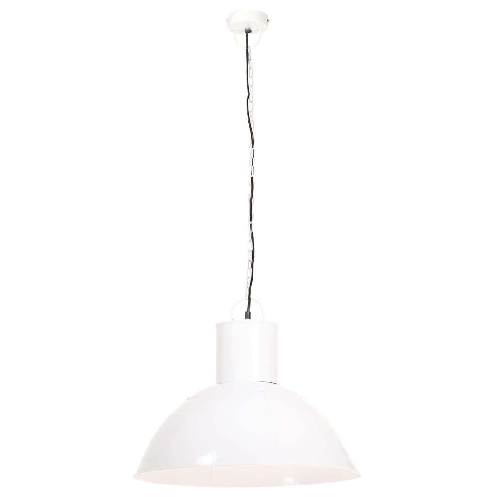 Lampka wisząca Vidaxl około 25 W E27 48 cm biała