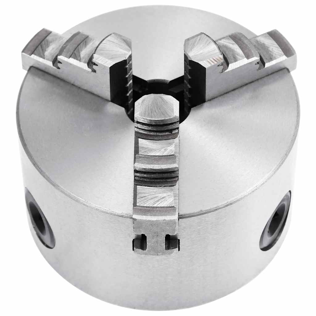 Vidaxl klauwplaat met 3 bekken zelfcentrerend 100 mm staal k11 100