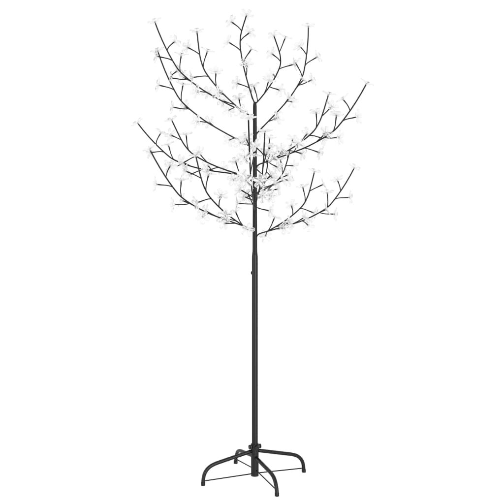 VIDAXL Tree di Natale 120 LED COLLE CHIEDA CHIEDA CHERRY BLOSSOM 150 cm