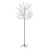 Vidaxl Weihnachtsbaum 220 LEDs warmes weißes Licht Kirschblüten 220 cm