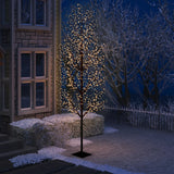 VidaXL Kerstboom 1200 LED's warmwit licht kersenbloesem 400 cm