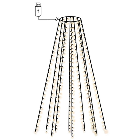 Vidaxl kerstboomverlichting met 300 led's net 300 cm