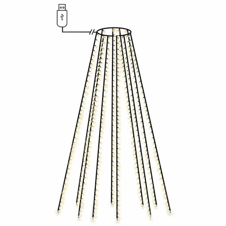 Vidaxl kerstboomverlichting met 400 led's net 400 cm
