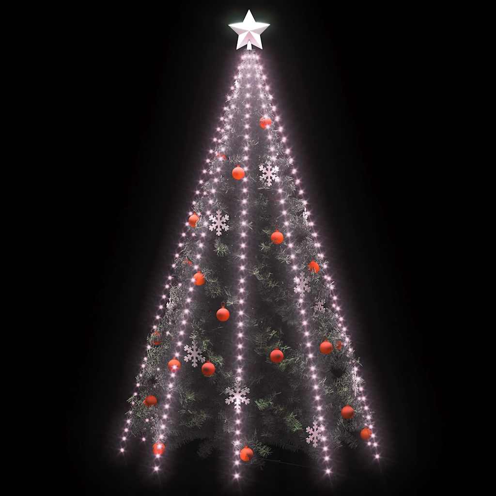 Iluminación de árbol de Navidad Vidaxl con 400 LED Net 400 cm