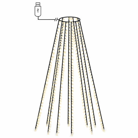 Vidaxl kerstboomverlichting met 500 led's net 500 cm