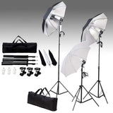 Vidaxl Photo studio set with lighting set and background