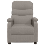 Vidaxl massagestoel stof taupe