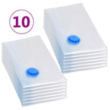 VidaXL Vacuum storage bags 10 st 80x60 cm