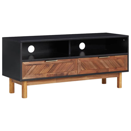 Vidaxl tv-meubel 100x35x45 cm massief acaciahout en mdf