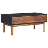 Vidaxl salontafel 90x50x40 cm massief acaciahout en mdf