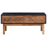 Vidaxl salontafel 90x50x40 cm massief acaciahout en mdf